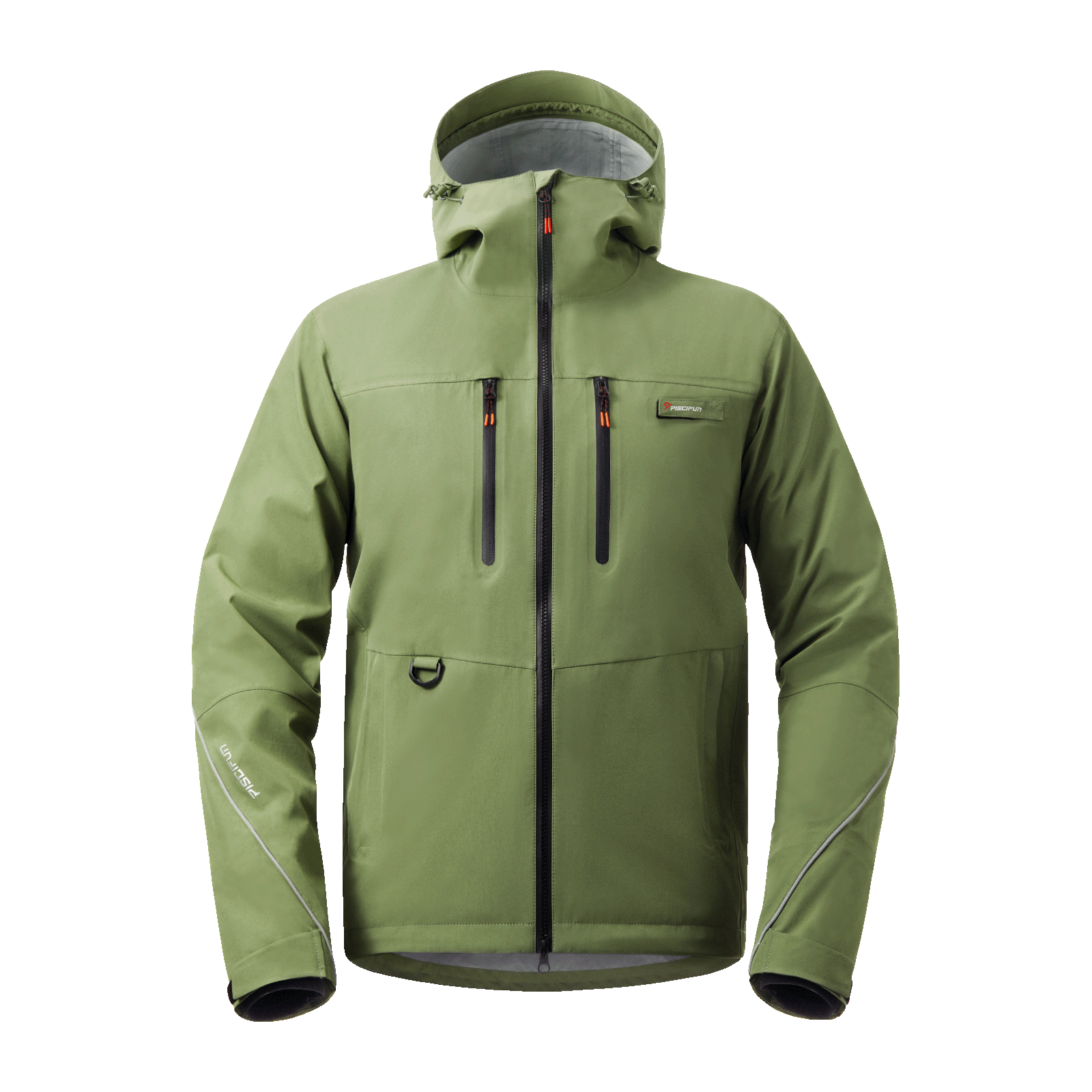 Piscifun® 3-Layer Waterproof Fishing Jacket | Breathable Windproof Fly Fishing Wading Rain Jacket