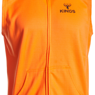 Blaze Orange Hunter Fleece Vest - Blaze Orange / 2X-Large