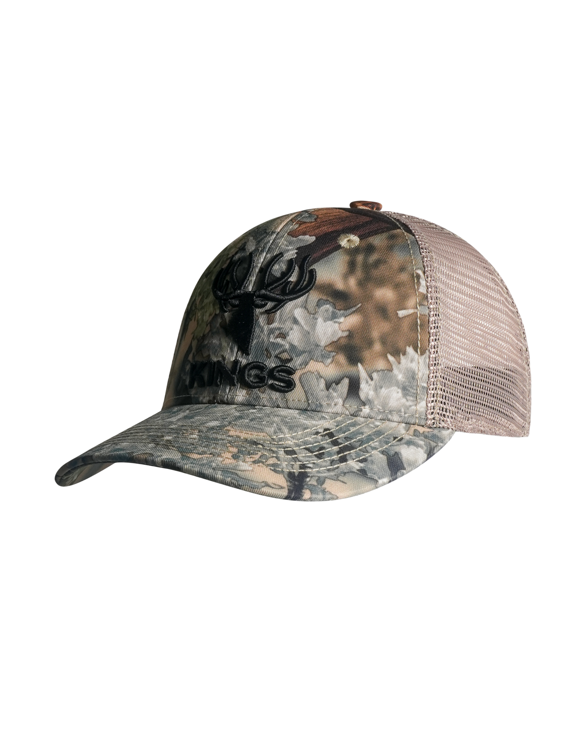 Hunter Series Embroidered Mesh Hat - Desert Shadow / One Size