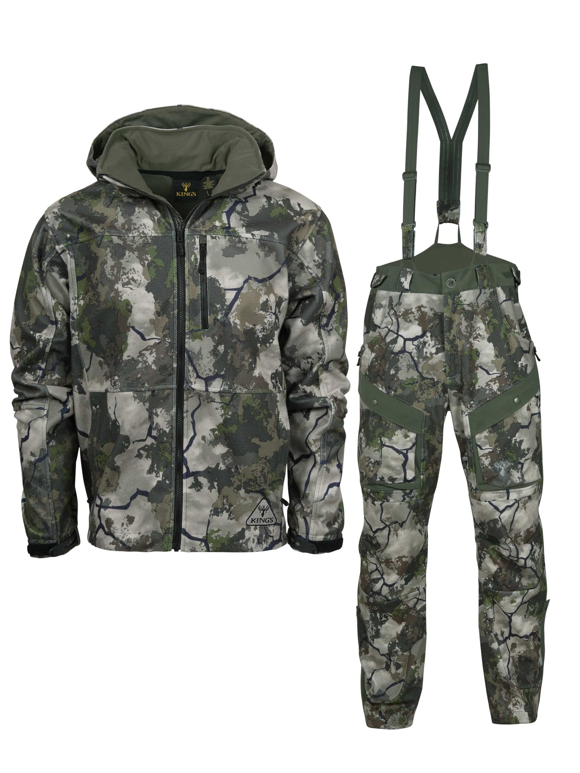 Hunter Wind-Defender Bundle in KC Ultra - KC Ultra / 2X-Large Jacket / 2X-Large Bib