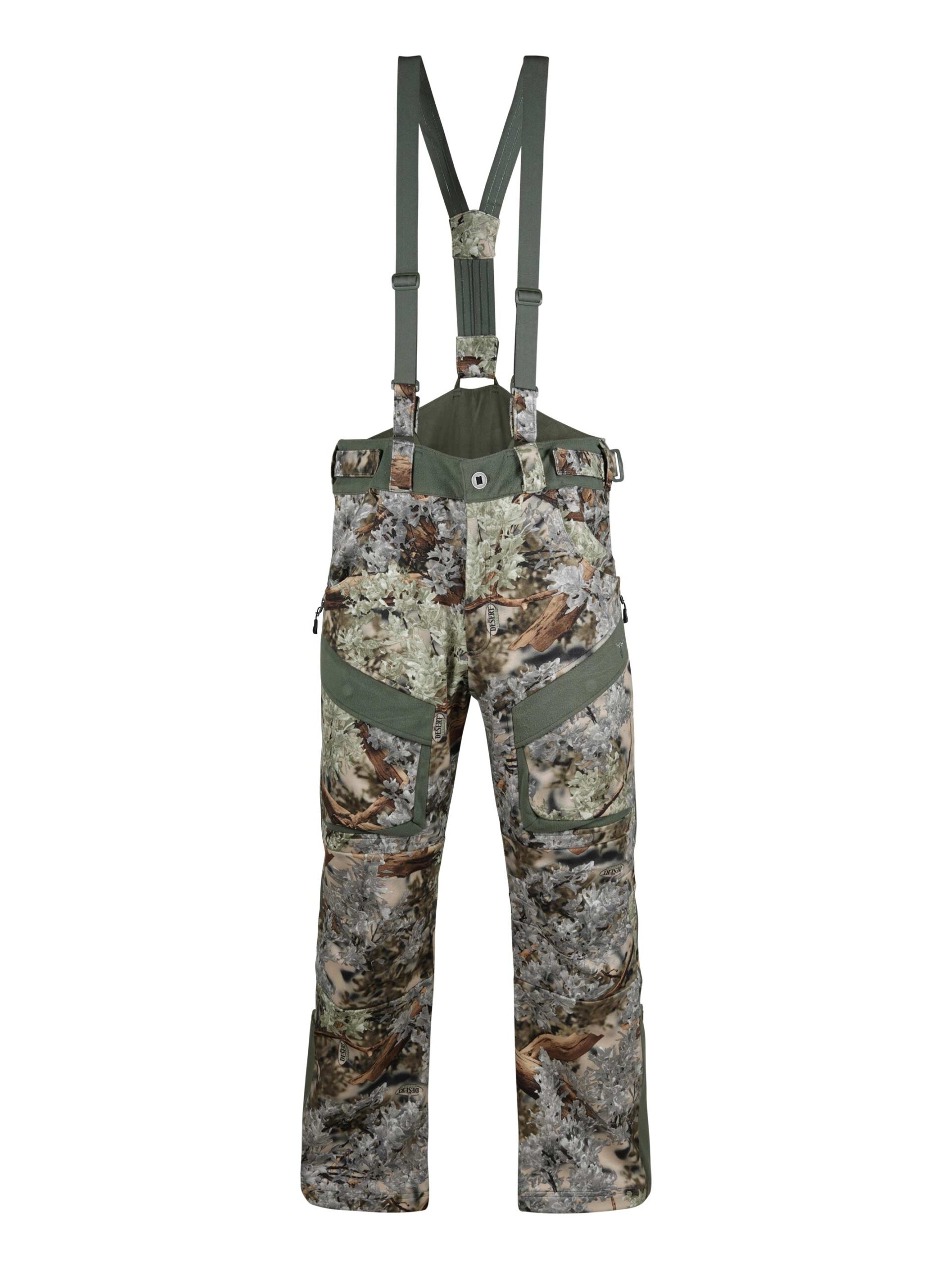 Hunter Wind-Defender Pro Fleece Bib - Desert Shadow / 2XL