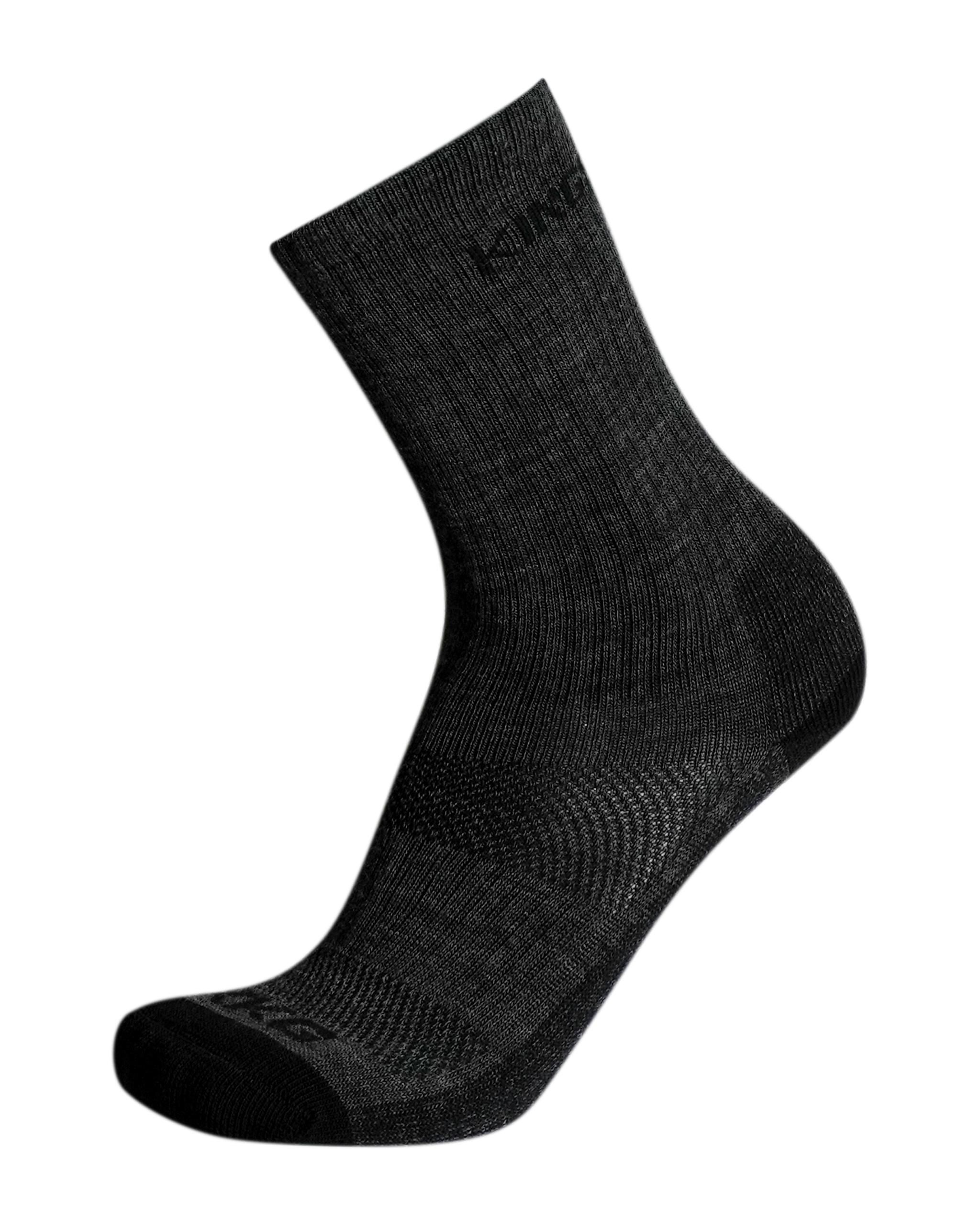 XKG Lightweight Merino Socks - Charcoal / Boot / L
