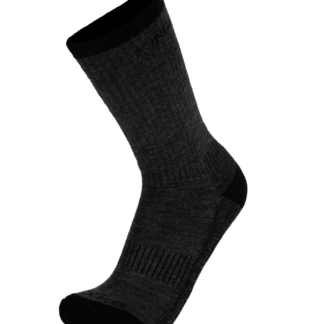 XKG Midweight Merino Socks - Charcoal / Boot / L