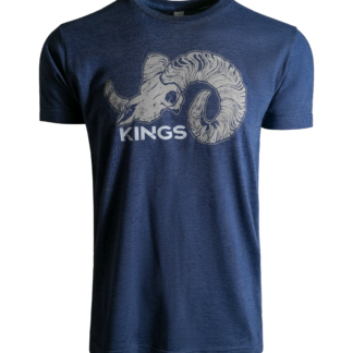 Full Curl Tee - Heather Denim / 2XL