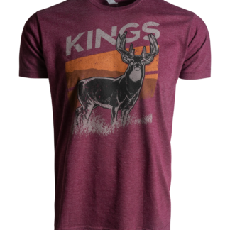 Back Forty Tee - Heather Burgundy / 2XL