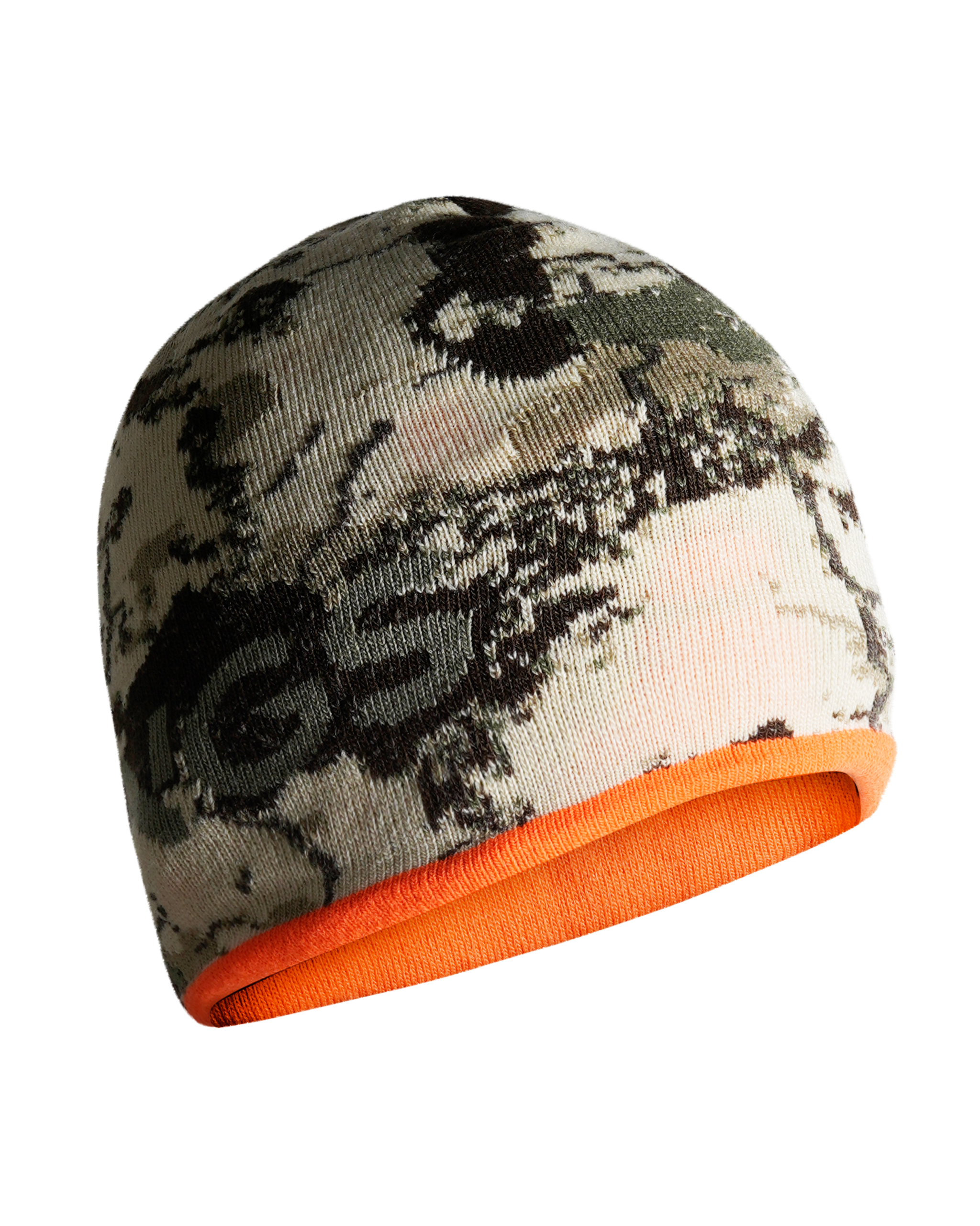 Reversible Knit Beanie - Blaze/XK7 / OSFM