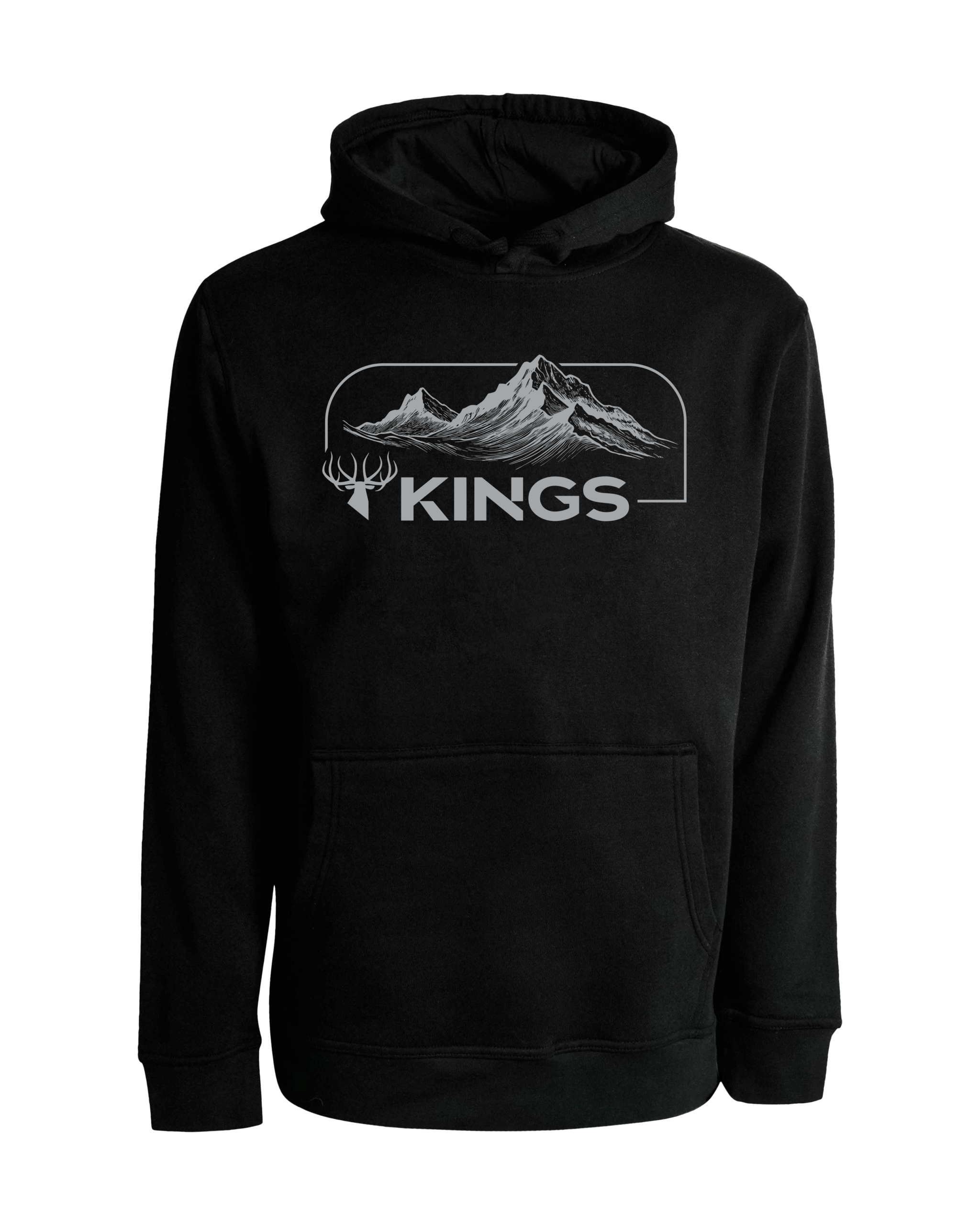 kings mountain hoodie - Black / 2XL