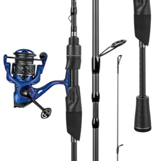 KastKing Kestrel SE Spin Finesse Spinning Rod and Reel Combo