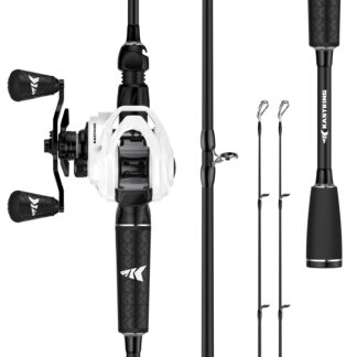 KastKing Lethal Phantom Twin-Tip Baitcaster Rod and Reel Combo