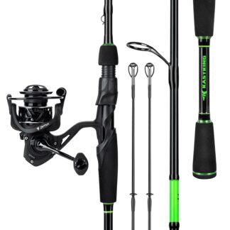 KastKing Zephyr Dual-tip Spinning Fishing Rod and Reel Combo