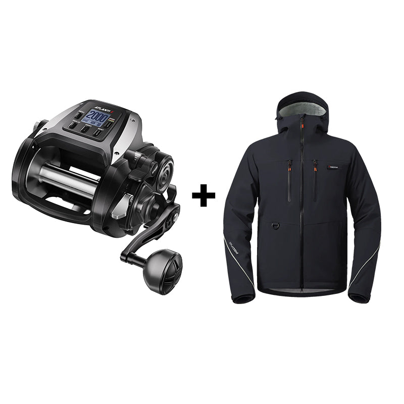 Piscifun® AtlantiX 12000 Electric Fishing Reel for Deep Sea Reels and Big Game Fishing with