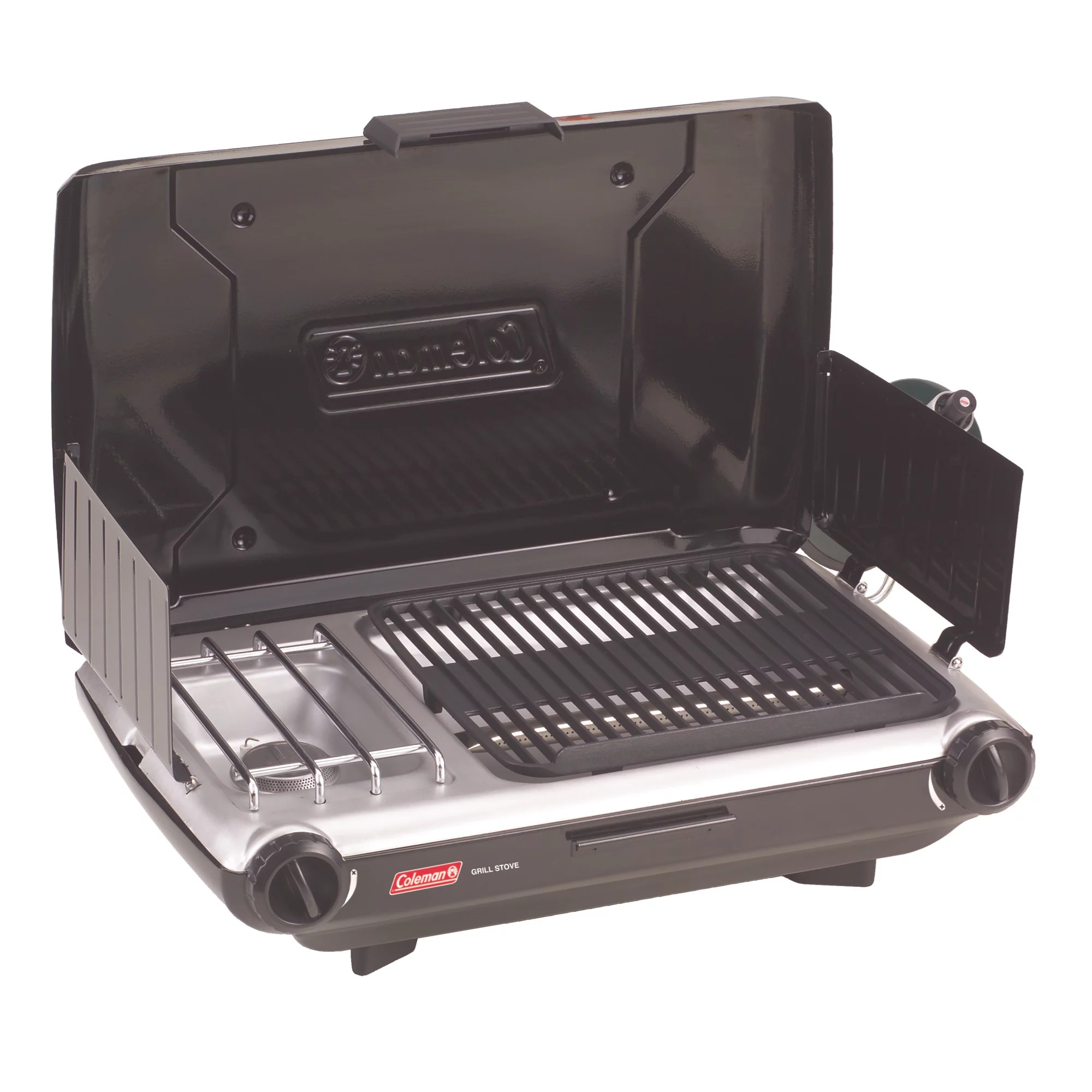 Coleman Tabletop Propane Gas Camping Grill/Stove | 2-Burner | Black