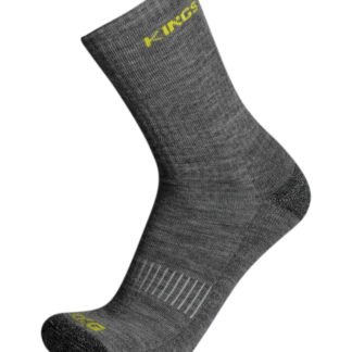 Women's XKG Midweight Merino Socks - Grey / Boot / L