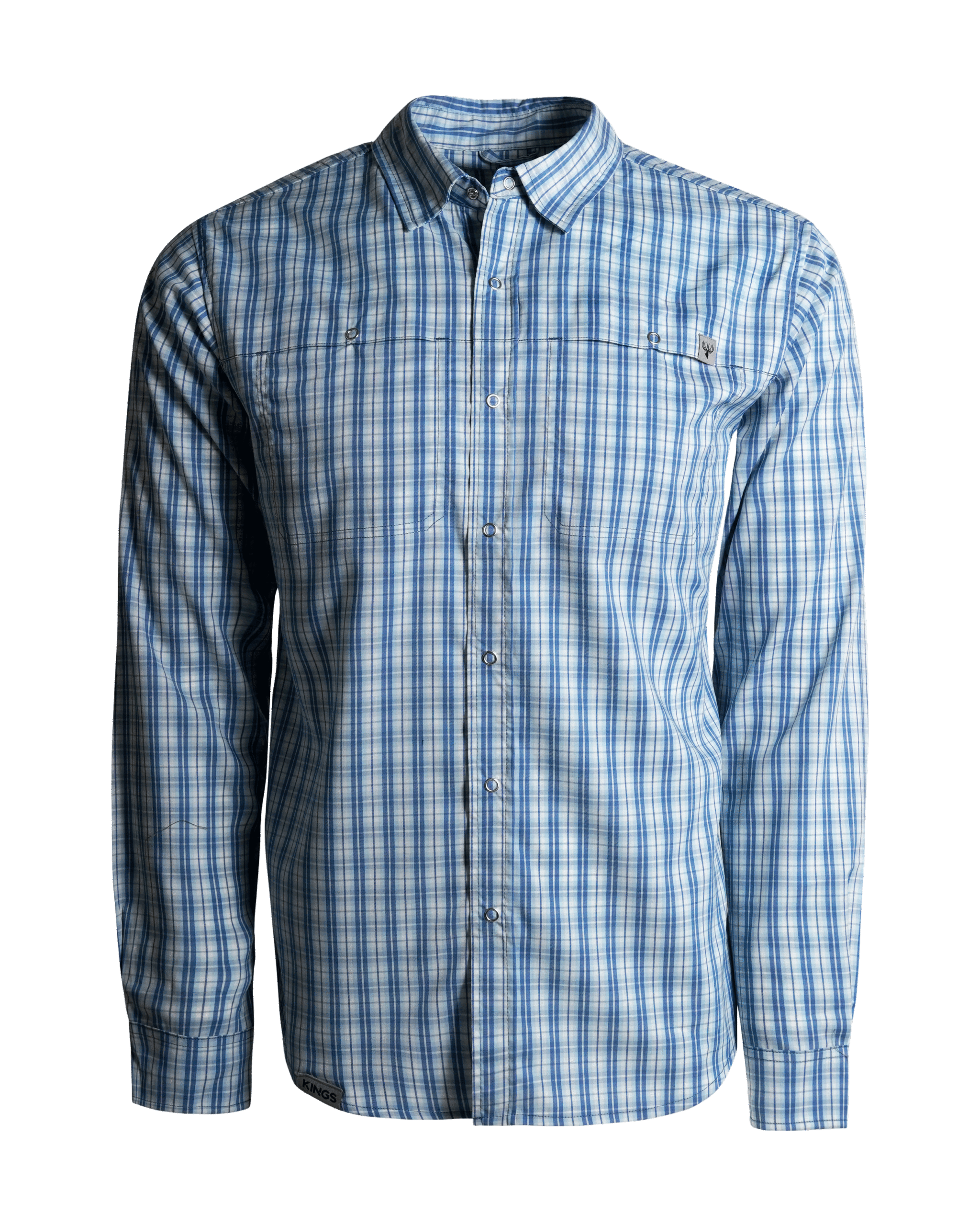 XKG Sonora Shirt - Aqua Plaid / 2XL