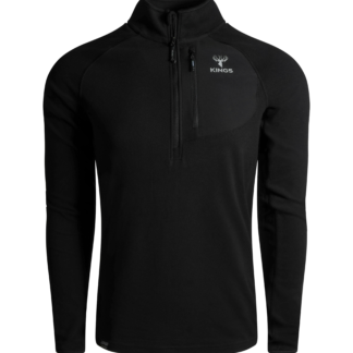 XKG Flux Lite 1/4 Zip - Black / 2XL