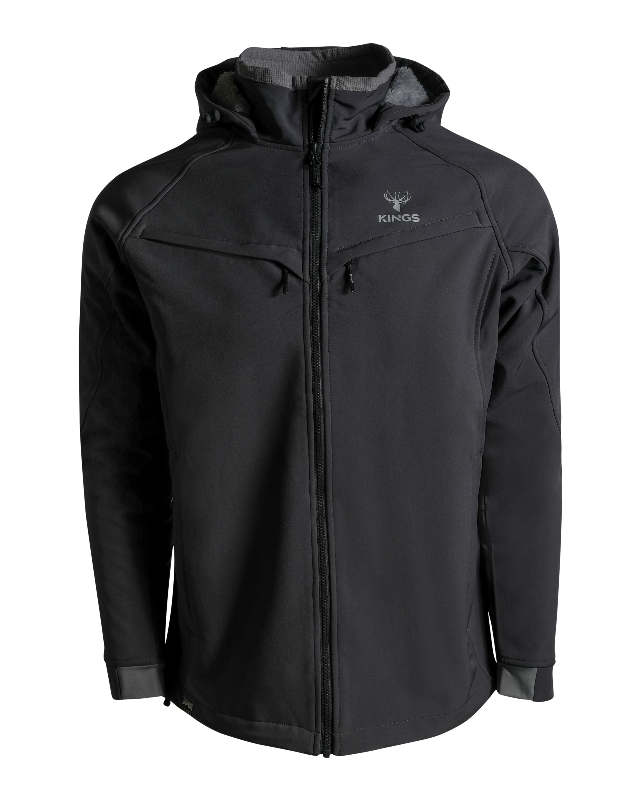 XKG Boulder Soft Shell Jacket - Charcoal / 2XL