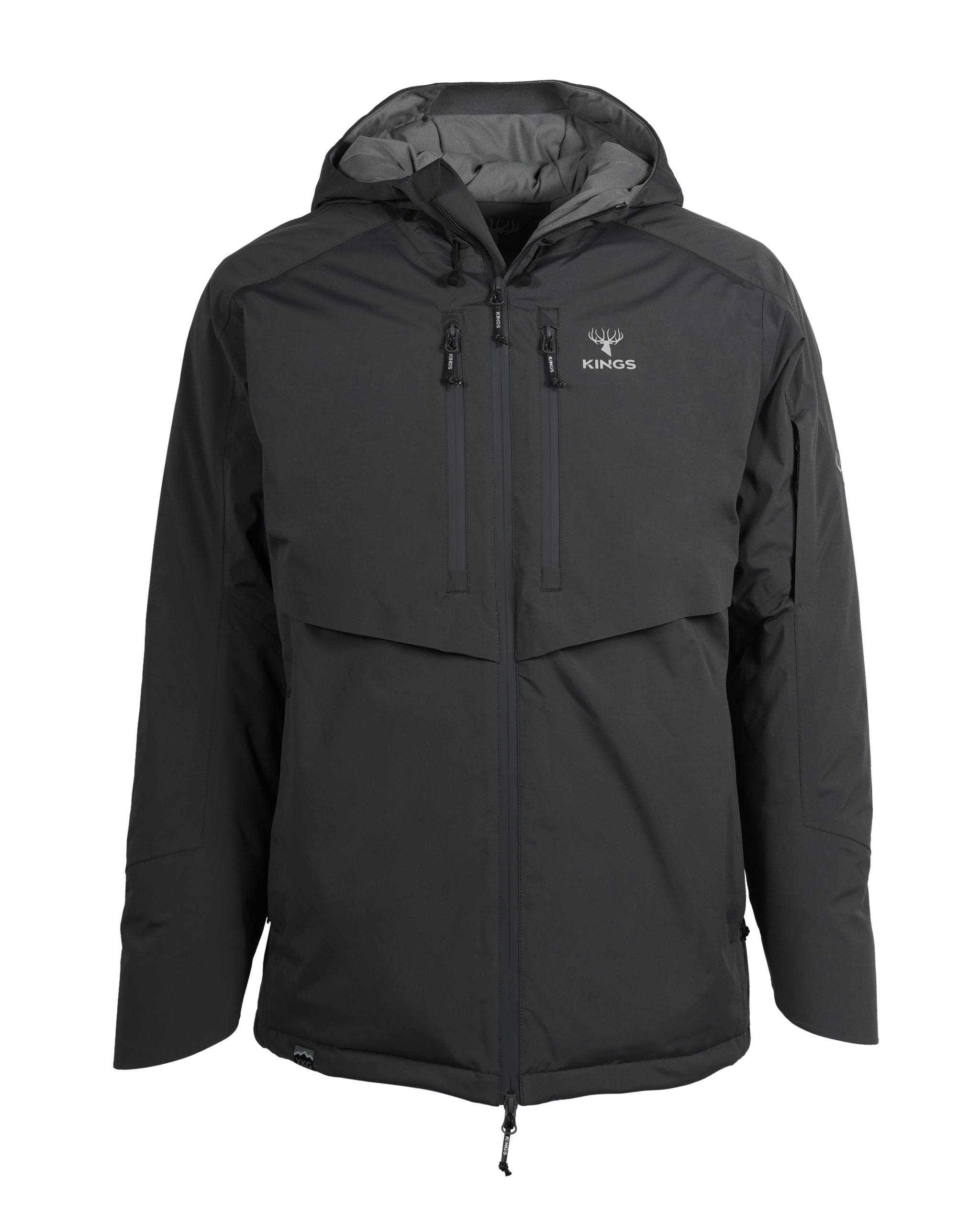 XKG Expedition Down Jacket - Charcoal / 2XL