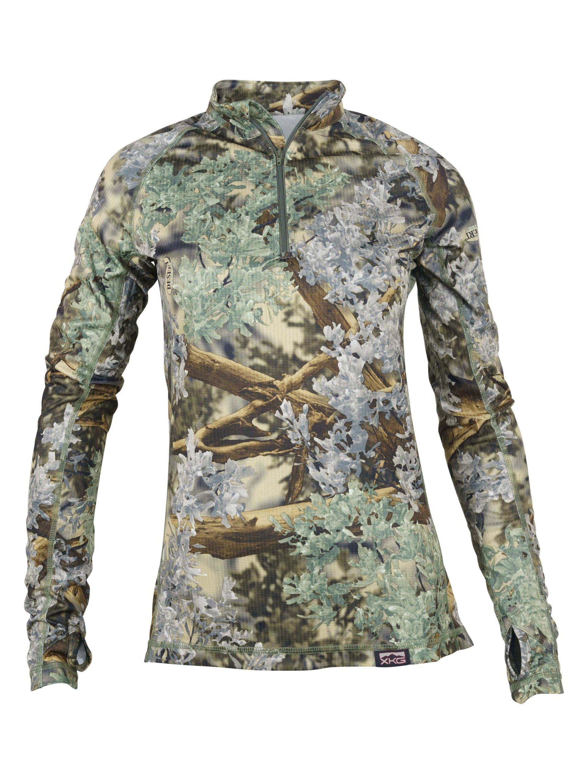 Women's XKG Elevation 1/4 Zip Tee - Desert Shadow / 2XL