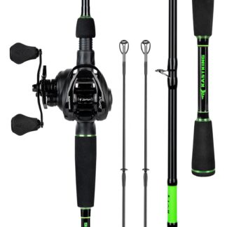 KastKing Zephyr Dual-tip Baitcaster Rod and Reel Combo