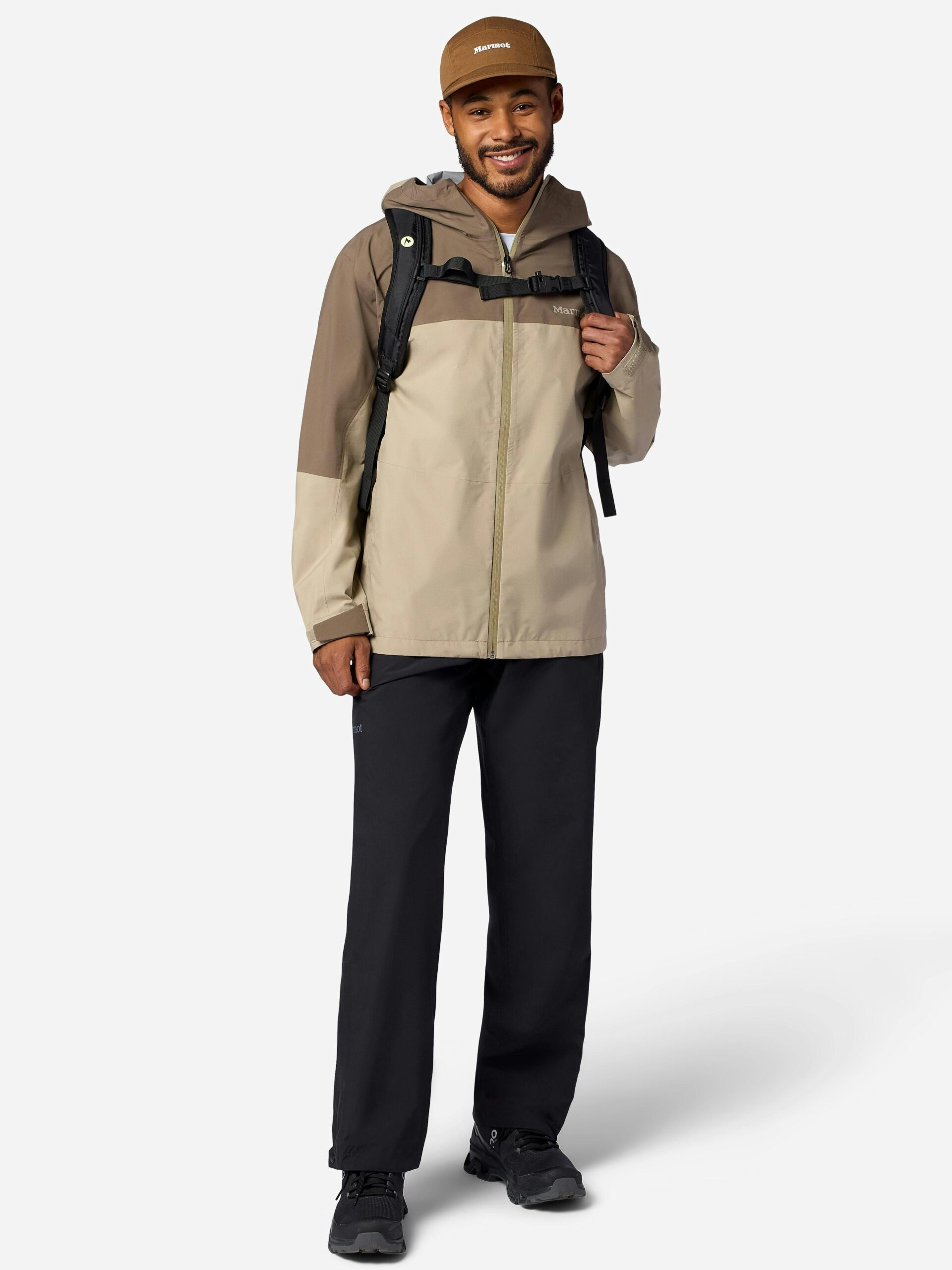 Marmot Men's PreCip® Evo Flex Rain Pants in Black - Image 5