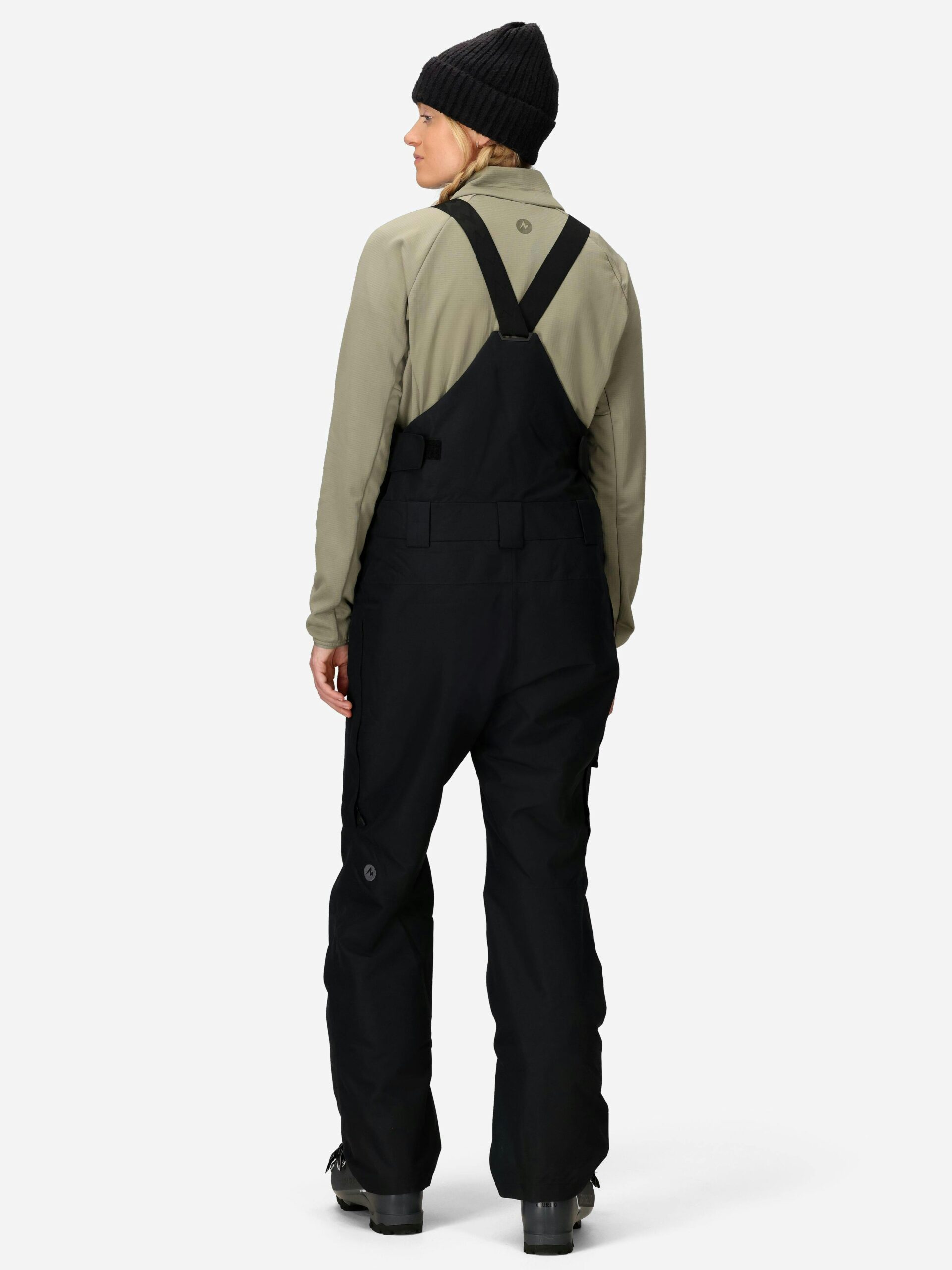 Marmot Women's Glades Insulated Bib (Fall 2025) in Black - Image 3