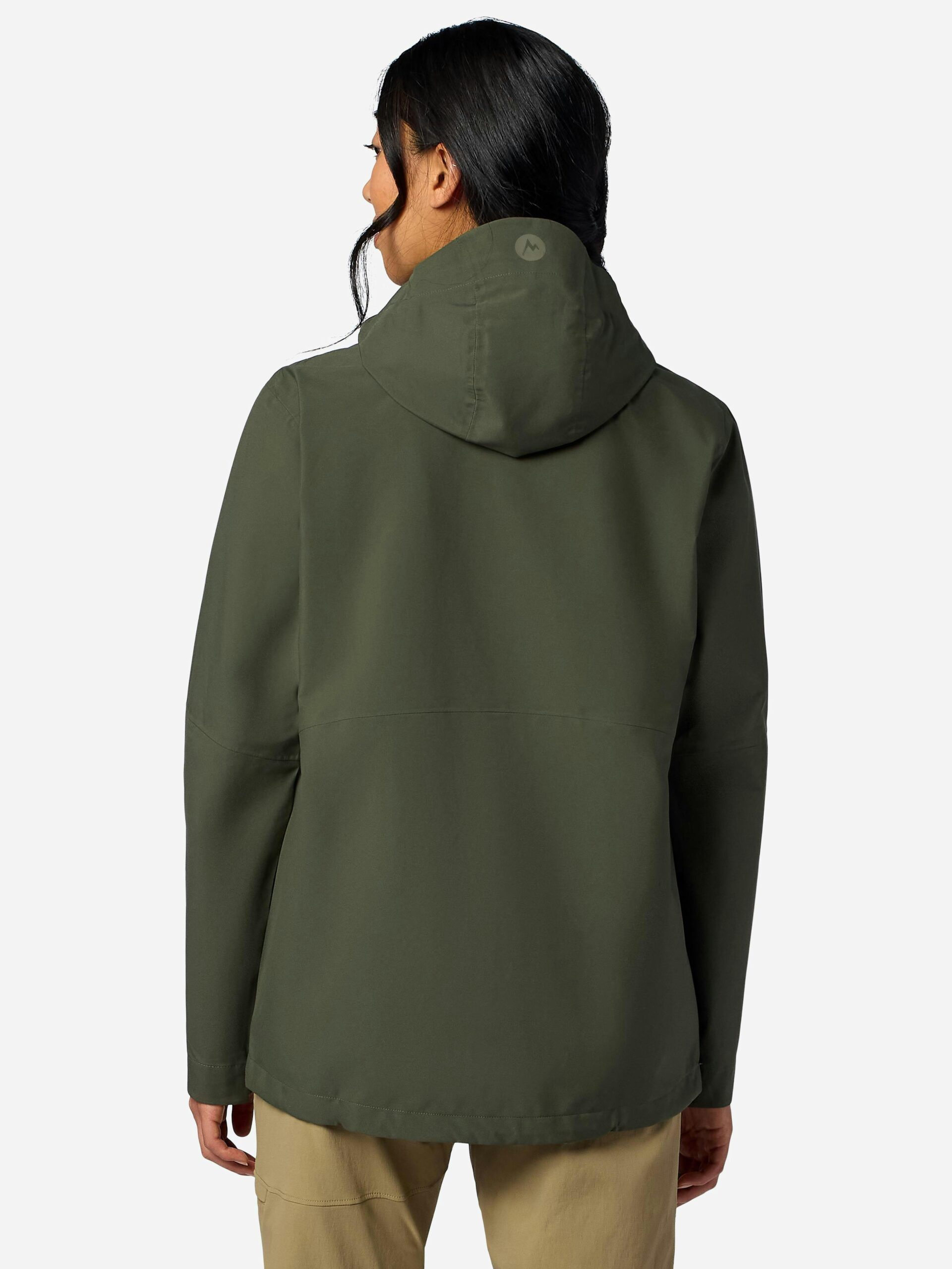 Marmot Women's PreCip® Evo Pro Rain Jacket in Nori - Image 4