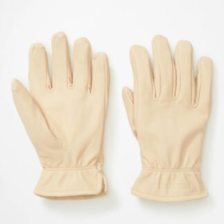 Marmot Men's Basic Work Glove in Tan | Full Grain Leather