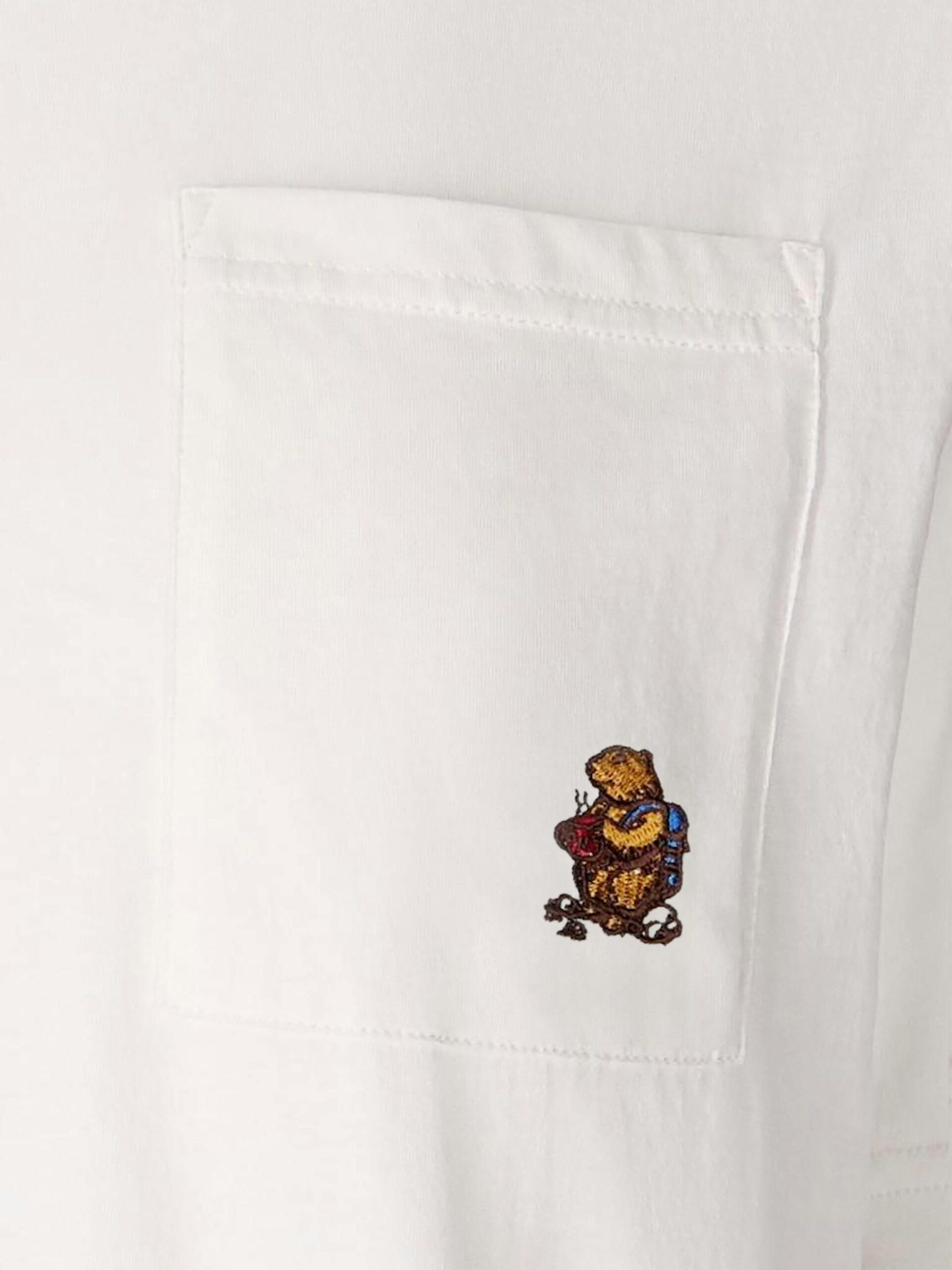 Marmot Men’s Marty Short-Sleeve Pocket T-Shirt (Spring 2026) in White | Recycled Cotton - Image 4