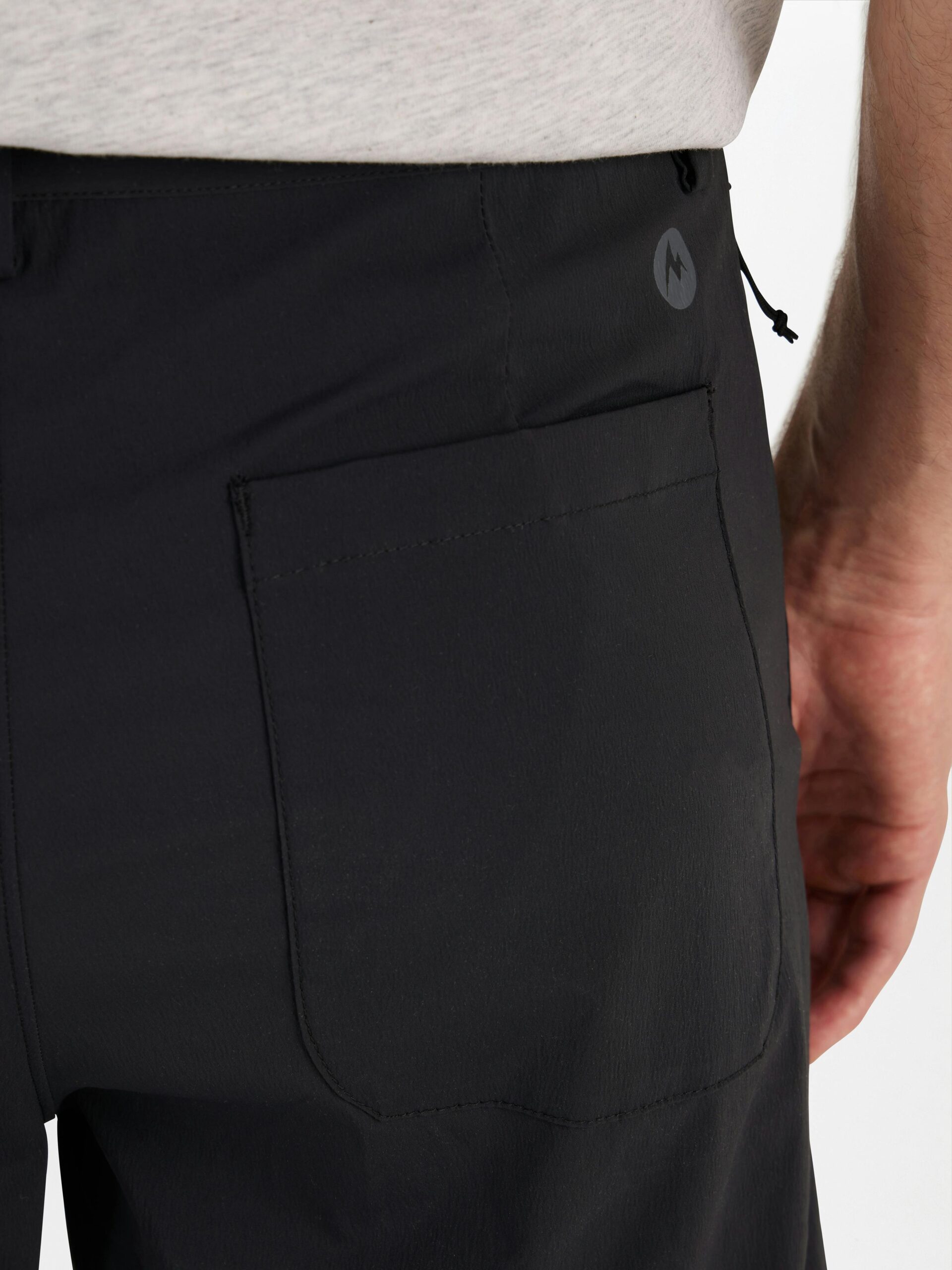 Marmot Men's Arch Rock UPF 50 Shorts 8" (Spring 2025) in Black - Image 6