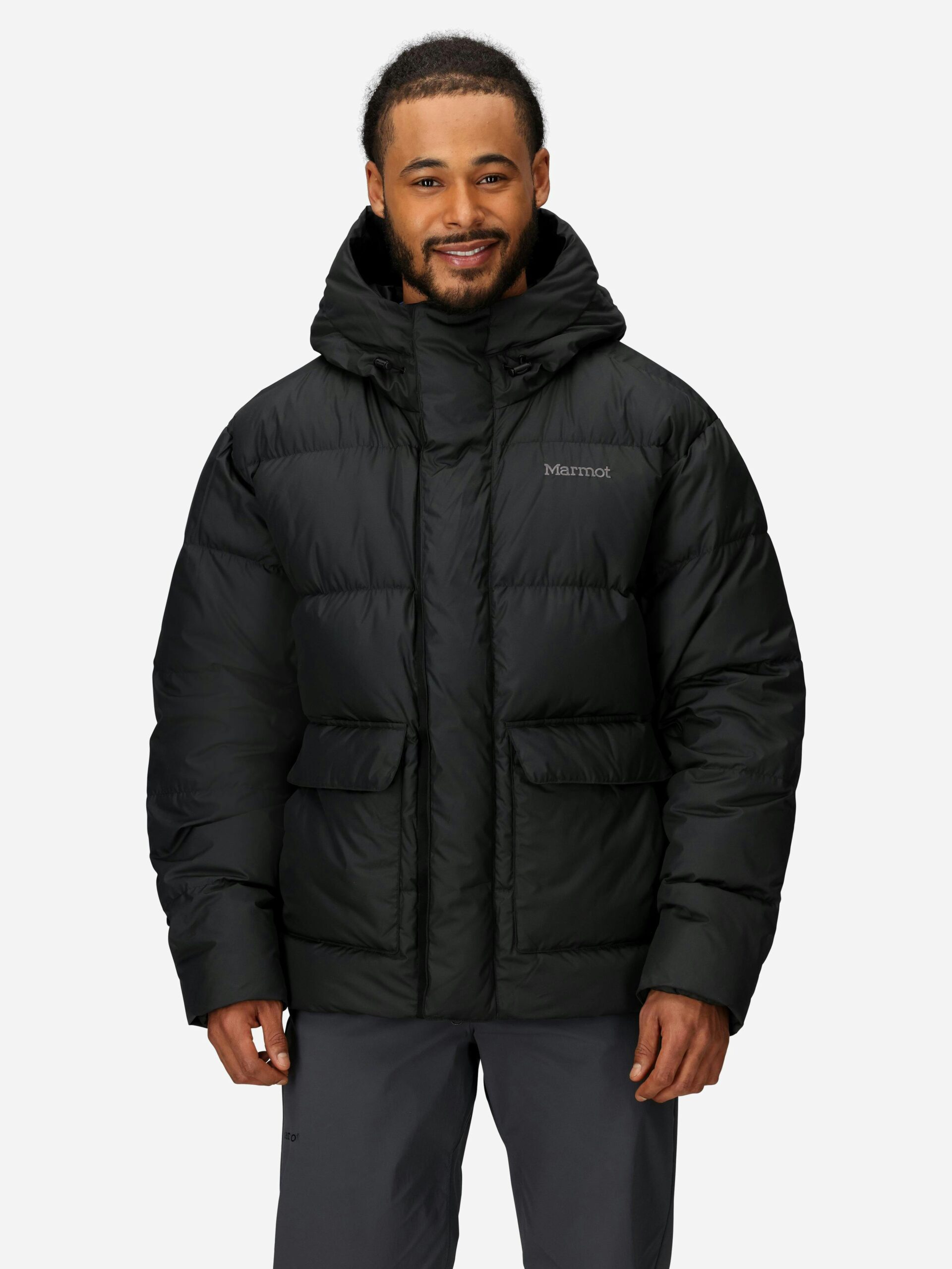 Marmot Men's Stockholm Down Jacket in Black - Image 4
