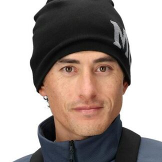 Marmot Summit Skullcap Beanie in Black/Steel Onyx