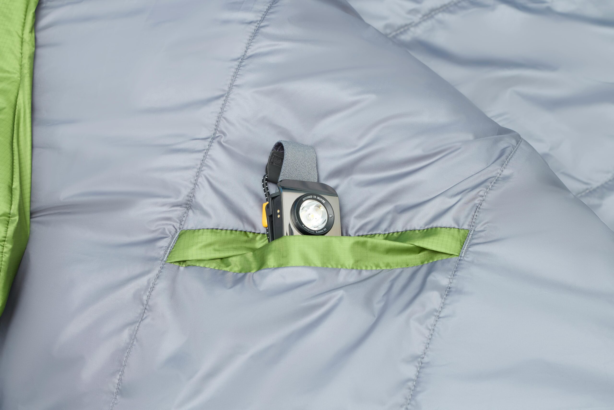 Marmot Trestles Elite Eco 30° Long Sleeping Bag in Foliage/Steel Onyx | Down - Image 6