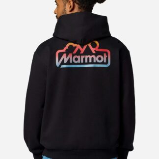 Marmot Men's For Life Hoodie Shirt in Black