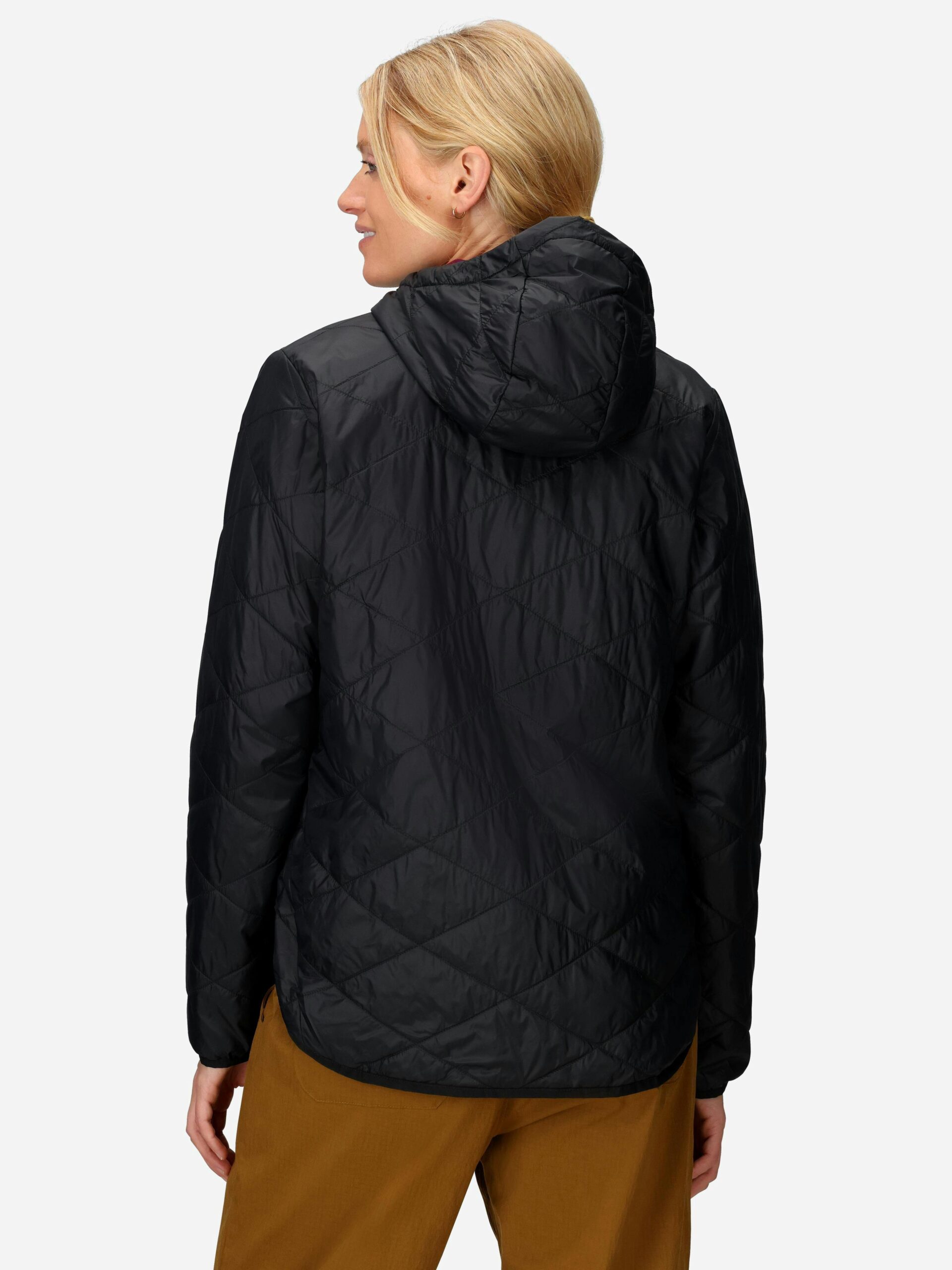 Marmot Women's Onward Insulated Hoody in Black - Image 3