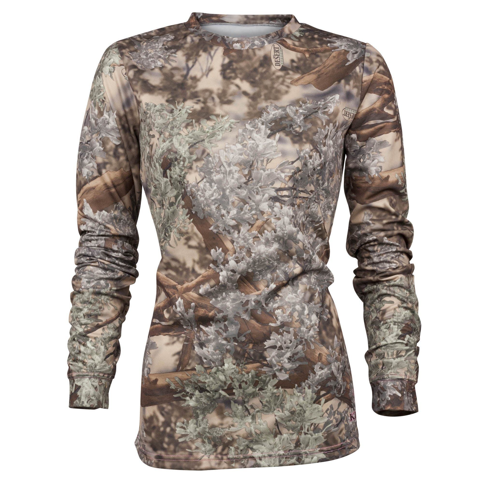 Women's Hunter Long Sleeve Tee - Desert Shadow / 2XL