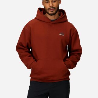 Marmot Men's Peaks Hoodie Jacket in Pecan | Cotton