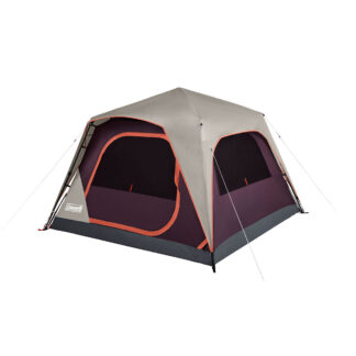 Coleman Skylodge™ 4-Person Instant Camping Tent | Blackberry | 7.5 x 7.5 ft