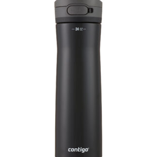 Contigo® Jackson Chill 2.0 Stainless Steel Water Bottle with AUTOPOP Lid | 24oz | Licorice | Cup Holder