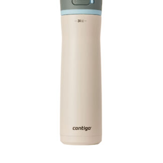 Contigo® Wells Chill Stainless Steel Filter Water Bottle with AUTOSPOUT® Straw Lid | 24 Oz. | Salt | Cup Holder