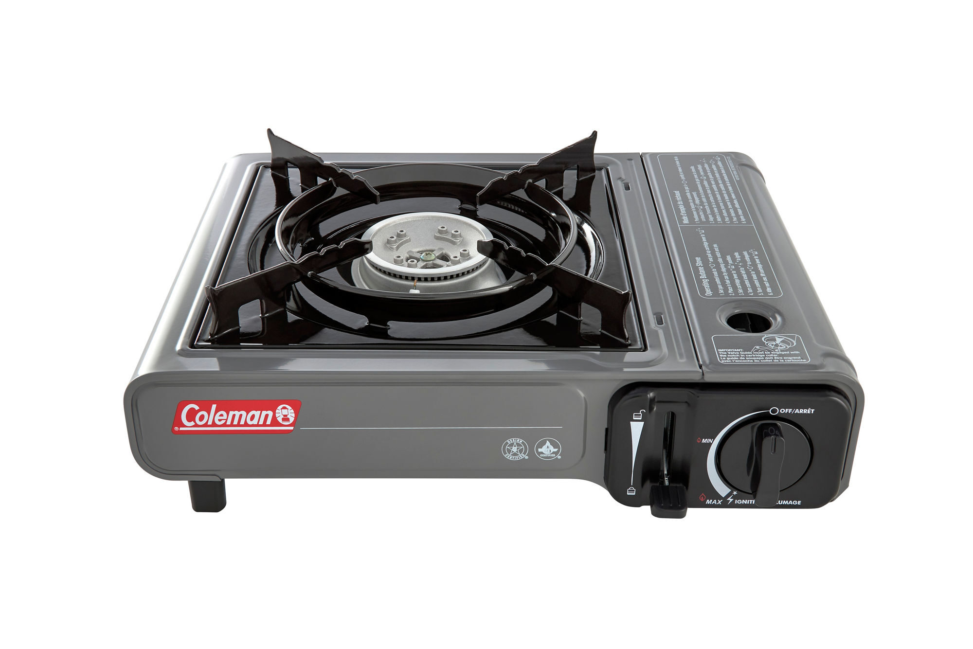 Coleman Classic 1-Burner Butane Camping Stove | Gray