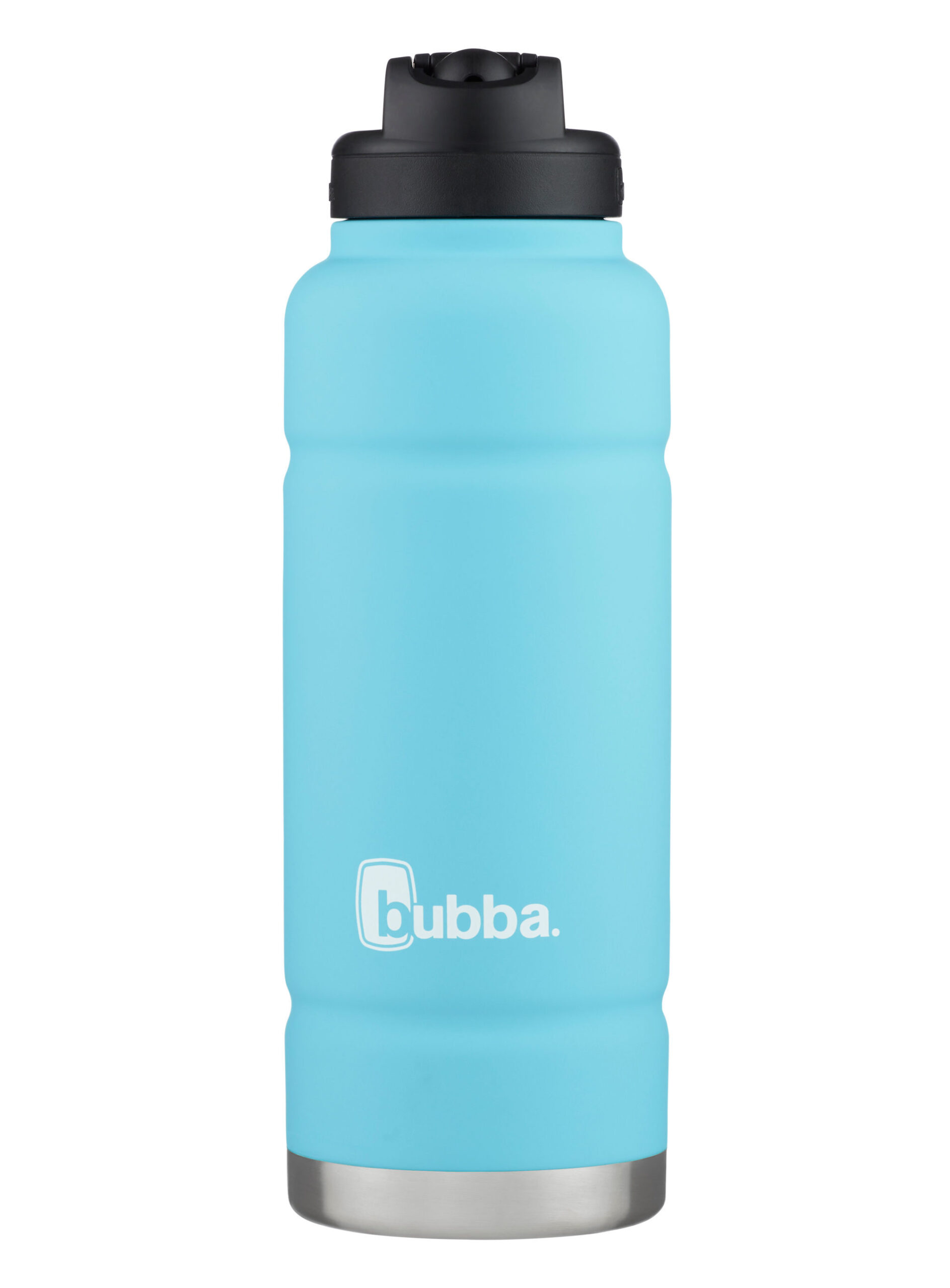 bubba Trailblazer Water Bottle with Straw Lid | 40 Oz. | Pool Blue Rubberized