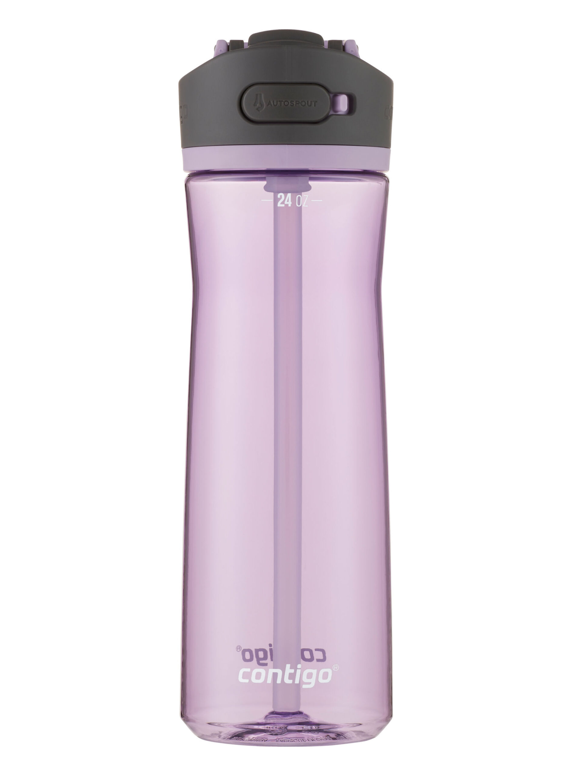 Contigo® Ashland 2.0 Water Bottle with AUTOSPOUT® Lid | 24oz | Lavender | Cup Holder