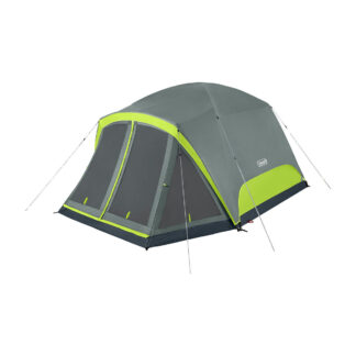 Coleman Skydome™ 6-Person Camping Tent with Screen Room | Rock Grey | 10 x 12.5 ft
