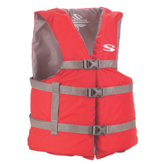 Stearns® Classic Blue Adult Life Jacket | Red