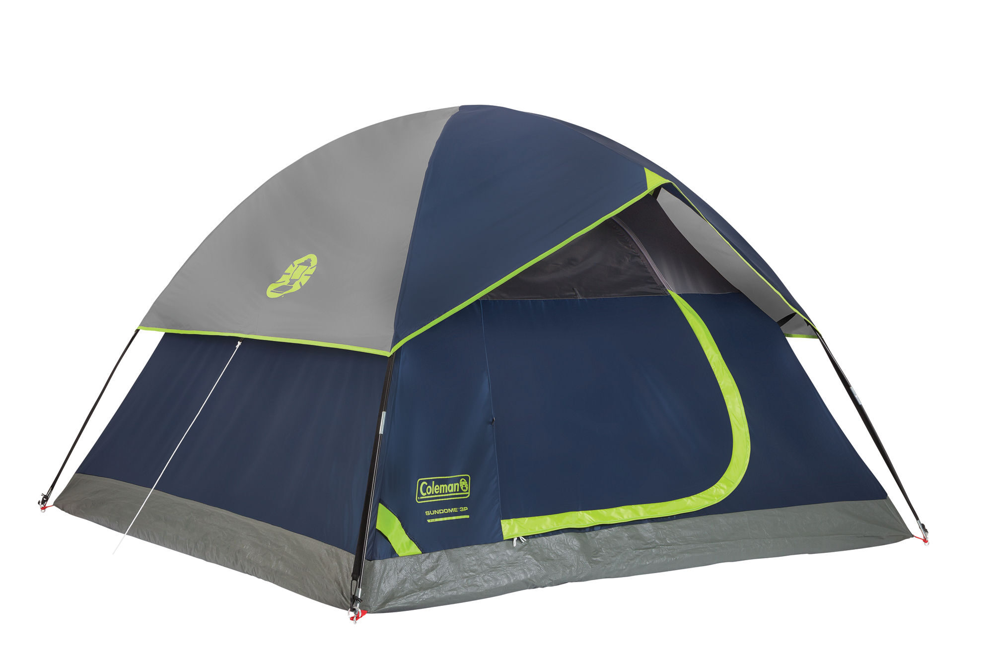 Coleman Sundome® 3-Person Camping Tent | 7 ft x 7 ft | Deep Navy