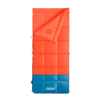 Coleman Kompact™ 40°F Rectangle Sleeping Bag | 75"l X 33"w | Tigerlily