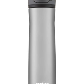Contigo® Cortland Chill 2.0 Stainless Steel Water Bottle with AUTOSEAL® Lid | 24oz | Stainless Steel / Licorice | Cup Holder