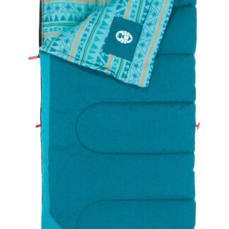 Coleman Kids 50°F Cool-Weather Sleeping Bag | 60 X 26 | Teal