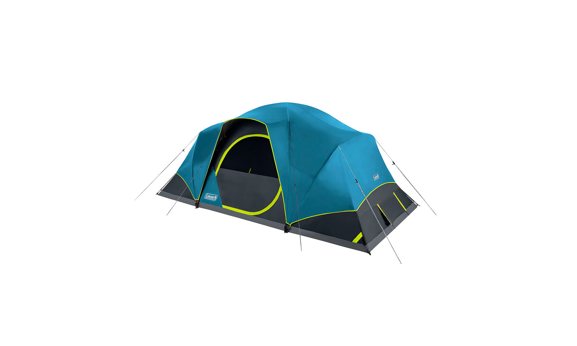 Coleman Skydome™ XL 10-Person Camping Tent with Dark Room™ Technology | 16 x 9'with 6'6