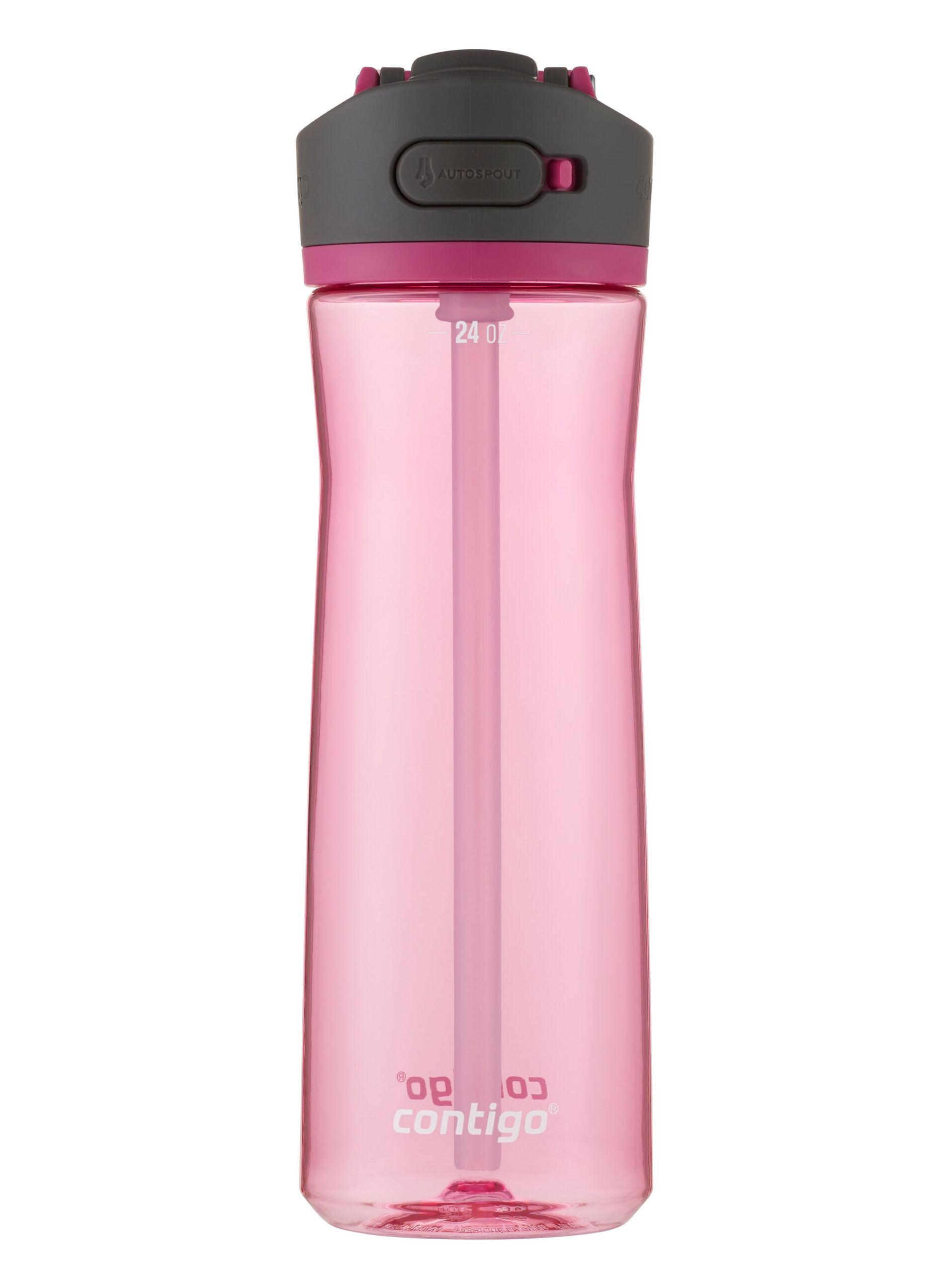 Contigo® Ashland 2.0 Water Bottle with AUTOSPOUT® Lid | 24oz | Dragon Fruit | Cup Holder